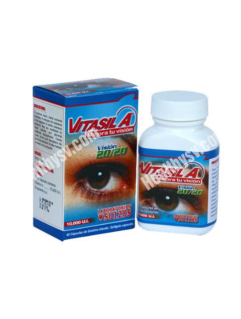 VITASIL A 10,000 UI X 60 CAPSULAS